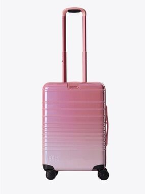 BEIS The Carry-on Luggage in Wicked Pink